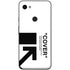 Black and White Arrows Google Pixel 3a XL Skin